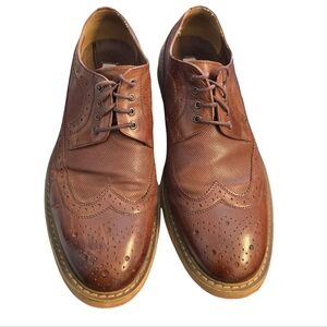 Steve Madden | Men’s Wingtip Oxford Dress Shoes | Brown | Size 11